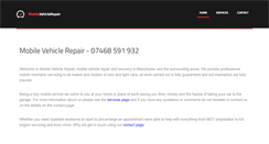 Desktop Screenshot of mobilevehiclerepair.co.uk